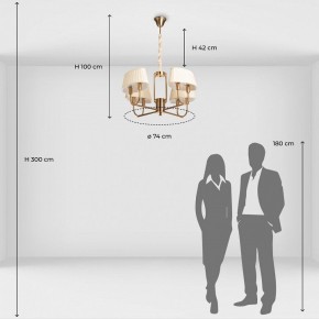 Подвесная люстра MW-Light София 10 355014608 в Белоярском - beloyarskiy.mebel24.online | фото 9