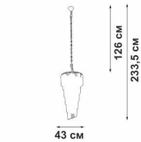 Подвесная люстра Vitaluce V5311 V5311-0/13 в Белоярском - beloyarskiy.mebel24.online | фото 2