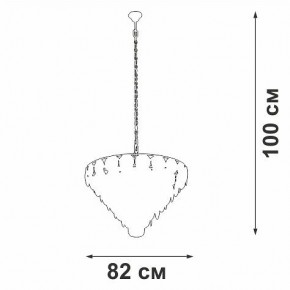 Подвесная люстра Vitaluce V58340 V58340-8/25 в Белоярском - beloyarskiy.mebel24.online | фото 3