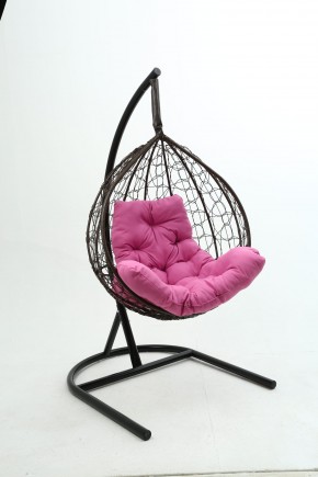 Подвесное кресло Бароло (коричневый/розовый) в Белоярском - beloyarskiy.mebel24.online | фото