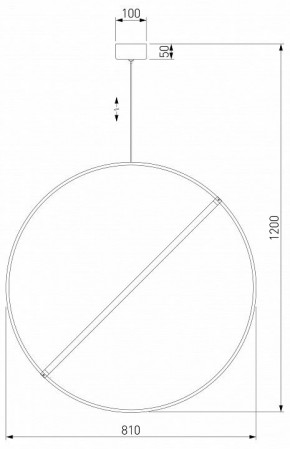 Подвесной светильник Eurosvet Element 90283/1 хром в Белоярском - beloyarskiy.mebel24.online | фото 3