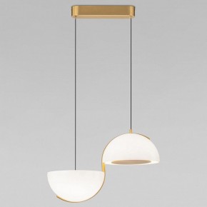 Подвесной светильник Eurosvet Emisfero 50083/2 LED золото в Белоярском - beloyarskiy.mebel24.online | фото