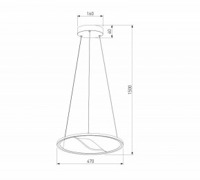 Подвесной светильник Eurosvet Occhio 40026/1 LED серый в Белоярском - beloyarskiy.mebel24.online | фото 5