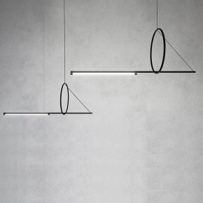 Подвесной светильник Imperiumloft Suspension Cercle Et Trait – Graphite Satine 40.1282-0 в Белоярском - beloyarskiy.mebel24.online | фото 4