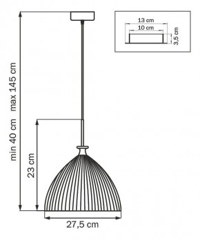 Подвесной светильник Lightstar Agola 810030 в Белоярском - beloyarskiy.mebel24.online | фото 2