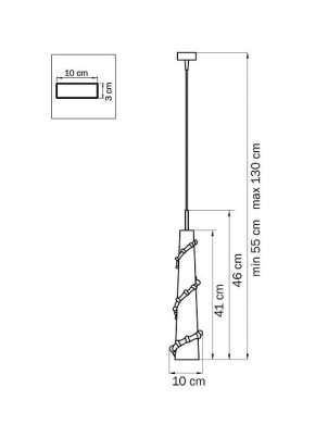 Подвесной светильник Lightstar Petalo 804310 в Белоярском - beloyarskiy.mebel24.online | фото 4