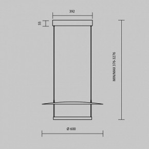 Подвесной светильник Maytoni Ambience MOD280PL-L30B3K1 в Белоярском - beloyarskiy.mebel24.online | фото 4