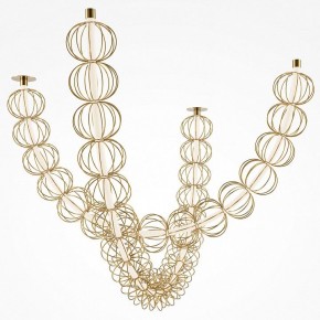 Подвесной светильник Maytoni Golden Cage MOD216PL-L42G3K в Белоярском - beloyarskiy.mebel24.online | фото 2