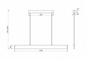 Подвесной светильник Maytoni Step P010PL-L30G4K в Белоярском - beloyarskiy.mebel24.online | фото 4