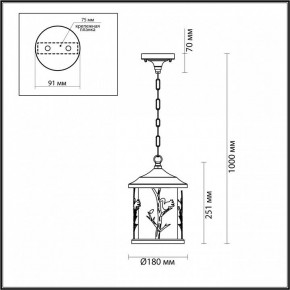 Подвесной светильник Odeon Light Cuita 4963/1 в Белоярском - beloyarskiy.mebel24.online | фото 6