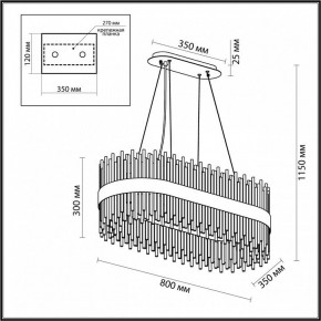 Подвесной светильник Odeon Light Focco 4722/24 в Белоярском - beloyarskiy.mebel24.online | фото 5