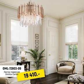 Подвесной светильник Omnilux Carisio OML-72803-09 в Белоярском - beloyarskiy.mebel24.online | фото 3