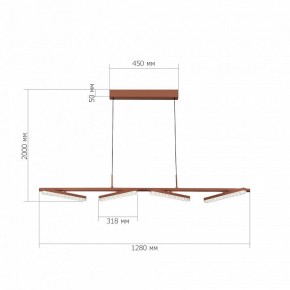 Подвесной светильник ST-Luce EUCLIDICS SL1018.603.04 в Белоярском - beloyarskiy.mebel24.online | фото 6