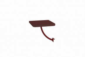 Полка прикроватная квадратная (МилСон) в Белоярском - beloyarskiy.mebel24.online | фото 8
