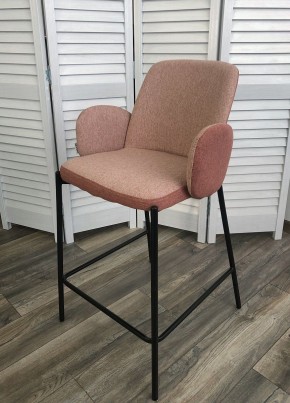 Полубарный стул NYX (H=65cm) VF109 розовый / VF110 брусничный М-City в Белоярском - beloyarskiy.mebel24.online | фото 5