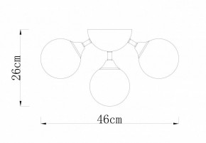 Потолочная люстра Arte Lamp Fobos A2704PL-5SG в Белоярском - beloyarskiy.mebel24.online | фото 3