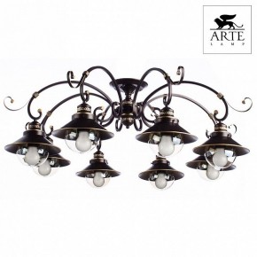 Потолочная люстра Arte Lamp Grazioso A4577PL-8CK в Белоярском - beloyarskiy.mebel24.online | фото 2