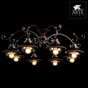 Потолочная люстра Arte Lamp Grazioso A4577PL-8CK в Белоярском - beloyarskiy.mebel24.online | фото 3