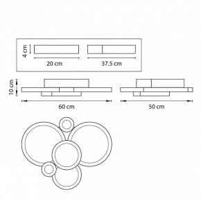 Потолочная люстра Lightstar Breve 749081 в Белоярском - beloyarskiy.mebel24.online | фото 3