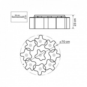 Потолочная люстра Lightstar Nubi 802090 в Белоярском - beloyarskiy.mebel24.online | фото 5