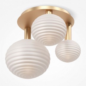 Потолочная люстра Maytoni Halo MOD268CL-03G в Белоярском - beloyarskiy.mebel24.online | фото 2