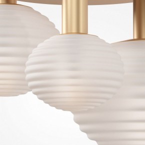Потолочная люстра Maytoni Halo MOD268CL-03G в Белоярском - beloyarskiy.mebel24.online | фото 5
