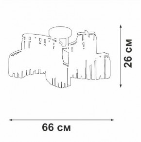 Потолочная люстра Vitaluce V5884 V5884-0/10PL в Белоярском - beloyarskiy.mebel24.online | фото 4
