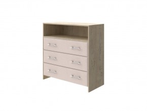 PROxSON Комод Varna (ЛДСП Бунратти+ткань Бунратти/Ultra Суфле) 90x40 в Белоярском - beloyarskiy.mebel24.online | фото