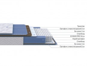 PROxSON Матрас Active Comfort M (Ткань Трикотаж Эко) 120x195 в Белоярском - beloyarskiy.mebel24.online | фото 2