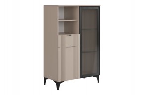 РИЧ Комод 2 со стеклом в Белоярском - beloyarskiy.mebel24.online | фото