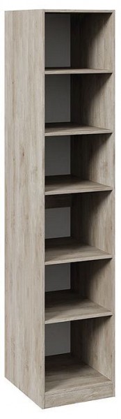 Шкаф для белья Эмбер СМ-348.07.002 L в Белоярском - beloyarskiy.mebel24.online | фото 2