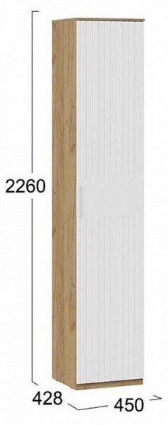 Шкаф для белья Хилтон Исп. 2 в Белоярском - beloyarskiy.mebel24.online | фото 6
