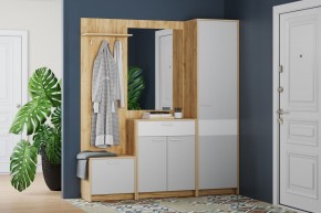 Шкаф для одежды НМ 013.12 "Нортон" (Крафт Золотой) в Белоярском - beloyarskiy.mebel24.online | фото 3