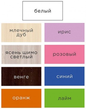 Шкаф ДМ 800 с 2-мя ящиками (розовый) в Белоярском - beloyarskiy.mebel24.online | фото 3