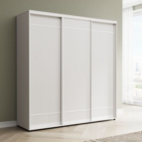 Шкаф-купе Акцент-Лайт Д 2400-600 в Белоярском - beloyarskiy.mebel24.online | фото 3