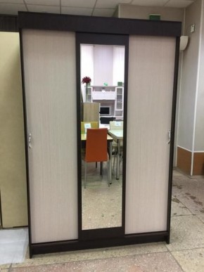 Шкаф-купе Басса ШКК 551 венге-дуб шимо светлый/темный в Белоярском - beloyarskiy.mebel24.online | фото 4
