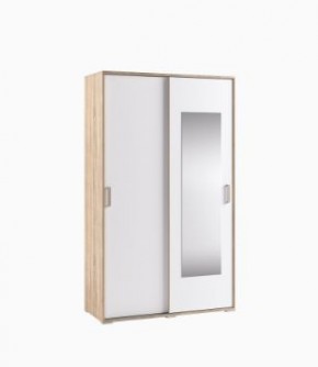 Шкаф-купе Бланка Дуб сонома/Белый в Белоярском - beloyarskiy.mebel24.online | фото 1