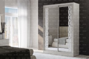 Шкаф-купе Флоренция 1,5 с 2 зеркалами в Белоярском - beloyarskiy.mebel24.online | фото 1