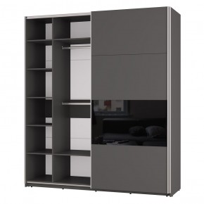 Шкаф-купе Харви ШКК-10 (графит) в Белоярском - beloyarskiy.mebel24.online | фото 2