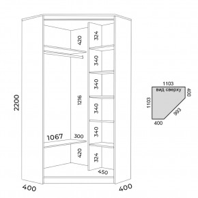 Шкаф-купе ХИТ-У-22-4-11 в Белоярском - beloyarskiy.mebel24.online | фото 2