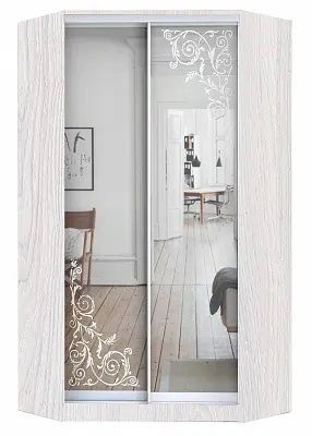 Шкаф-купе ХИТ-У-24-4-66 ОРНАМЕНТ в Белоярском - beloyarskiy.mebel24.online | фото