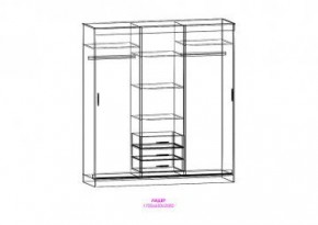 Шкаф-купе Лидер 1М-К в Белоярском - beloyarskiy.mebel24.online | фото 2