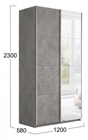 Шкаф-купе Траст СШК 2.120.60-11.13 в Белоярском - beloyarskiy.mebel24.online | фото 3