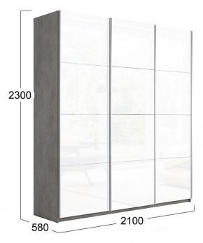 Шкаф-купе Траст СШК 2.210.70-15.15.15 в Белоярском - beloyarskiy.mebel24.online | фото 3