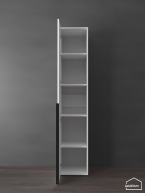 Шкаф Linnea MHR-1-2 2050х400х510 (Белый-М 11.1.2) в Белоярском - beloyarskiy.mebel24.online | фото 4