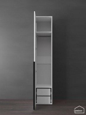 Шкаф Linnea MHR-1-3 2050х400х510 (Белый-М 11.1.2) в Белоярском - beloyarskiy.mebel24.online | фото 6