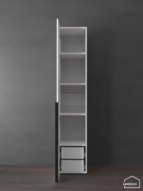 Шкаф Linnea MHR-1-3 2050х400х510 (Белый-М 11.1.2) в Белоярском - beloyarskiy.mebel24.online | фото 7