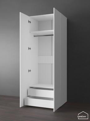 Шкаф Linnea MHR-2PO-3 2050х800х510 (Белый-М 11.1.2) в Белоярском - beloyarskiy.mebel24.online | фото 5