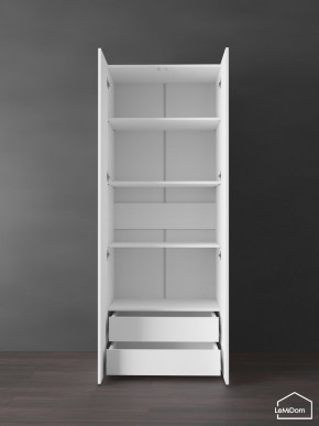 Шкаф Linnea MHR-2PO-4 2050х800х510 (Белый-М 11.1.2) в Белоярском - beloyarskiy.mebel24.online | фото 6
