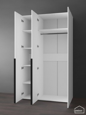Шкаф Linnea MHR-3-1 2050х1200х510 (Белый-М 11.1.2) в Белоярском - beloyarskiy.mebel24.online | фото 5
